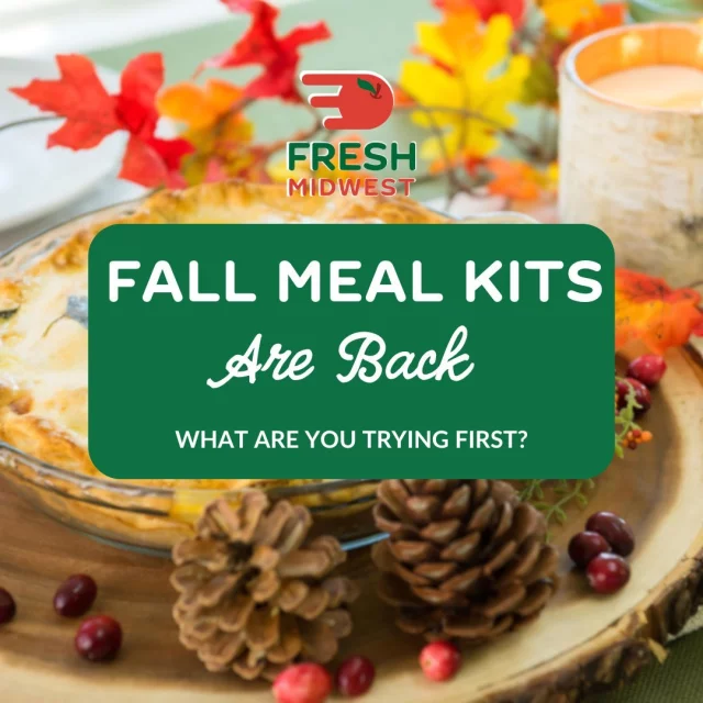 Fall Meal Kits are BACK! 🍂🥣

Find comfort in these heartwarming dishes that will please everyone at the table.

🍂 Grandma's Chicken Pot Pie
🍂Wildfire Pumpkin Steakhouse Chili 
🍂Chicken Tortilla Soup
🍂 Robusto Minestrone Soup

And the best part? They make incredible leftovers too!

Link in bio.
.
.
.
.
#SupportLocal#ShopSmallBusiness#FreshMidwest#GroceryDelivery#OnlineGrocery#DeliveryService#FoodDelivery#DoorStepDelivery#OnlineGroceryShopping#NoContactDelivery#ShopSmall#SmallBusiness#ShopLocal#LocalDelivery#InstaFood#DinnerIdeas#FoodGram#HomeCooking#midwest#chicago#wisconsin#picoftheday#mealkit#dinner#healthydinner #lunch #backtoschool #school #fallmealkits #falldinners