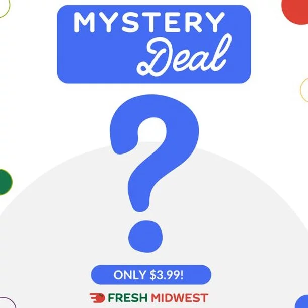 NEW Mystery Deal! 🎉

Enjoy incredible value on a delicious item, just for you! We appreciate our customers and want to share this special offer. 

Tap the link in our bio to shop the Mystery Deal. 
.
.
.
.
#SupportLocal#ShopSmallBusiness#FreshMidwest#GroceryDelivery#OnlineGrocery#DeliveryService#FoodDelivery#DoorStepDelivery#OnlineGroceryShopping#NoContactDelivery#ShopSmall#SmallBusiness#ShopLocal#LocalDelivery#InstaFood#DinnerIdeas#FoodGram#HomeCooking#midwest#chicago#wisconsin#picoftheday#mealkit#dinner#healthydinner