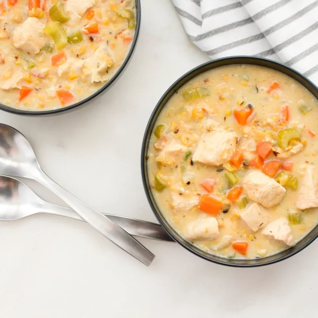 Celebrate Soup Month with us all month long and enjoy 25% off all our soups! 🥣

This week's spotlight is @Wildfirerest Chicken And Wild Rice Chowder. 

This Hearty Midwestern homemade soup is made with rotisserie chicken, 5-grain wild rice blend, and vegetables.

Tap the link in our bio to shop soups.
.
.
.
#SupportLocal #ShopSmallBusiness #FreshMidwest #GroceryDelivery #OnlineGrocery #DeliveryService #FoodDelivery #DoorStepDelivery #OnlineGroceryShopping #NoContactDelivery #ShopSmall #SmallBusiness #ShopLocal #LocalDelivery #InstaFood #DinnerIdeas #FoodGram #HomeCooking #midwest #chicago #Wisconsin #picoftheday #mealkit #dinner #healthydinner